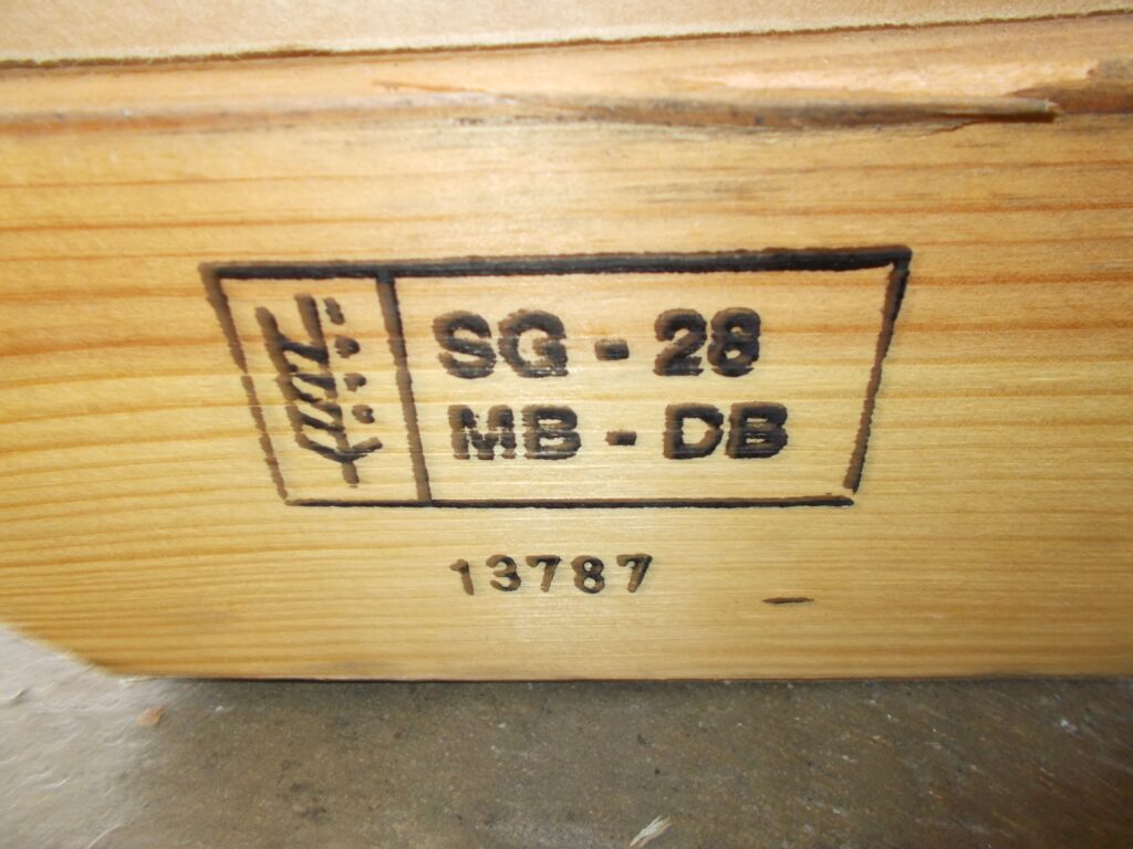 Methyl Bromide Stamp